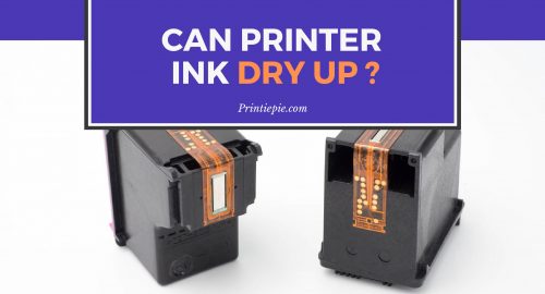 Can Printer Dry Ink Up